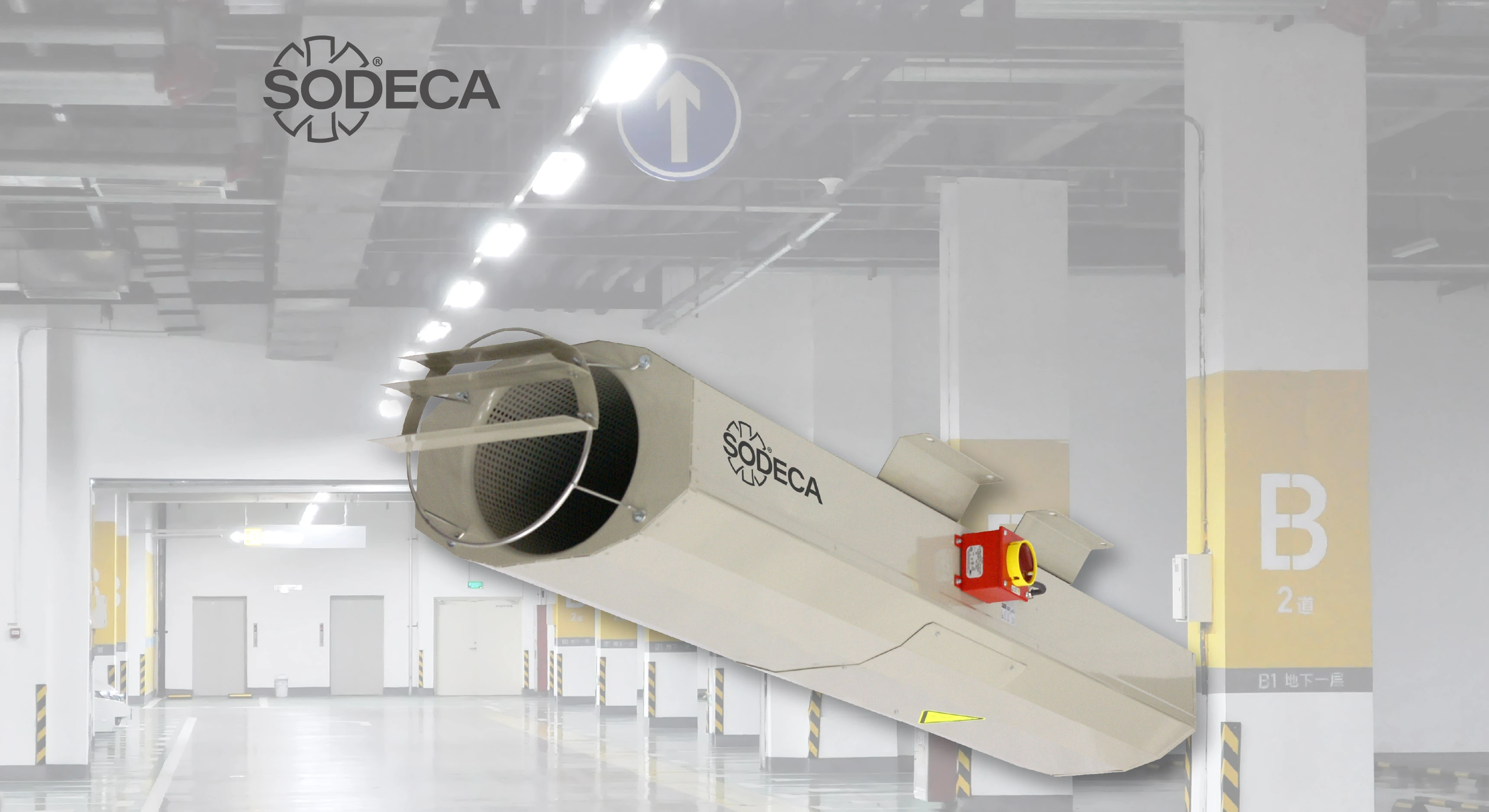 SODECA, referente en soluciones de ventilación por impulso en aparcamientos